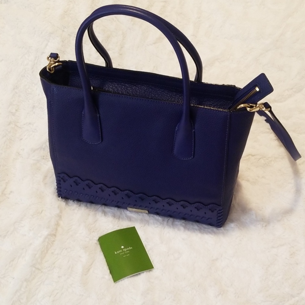 New blue Kate spade bag